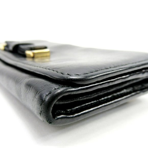 PRADA wallet ribbon motif leather Auth used T17239 - Picture 3 of 7